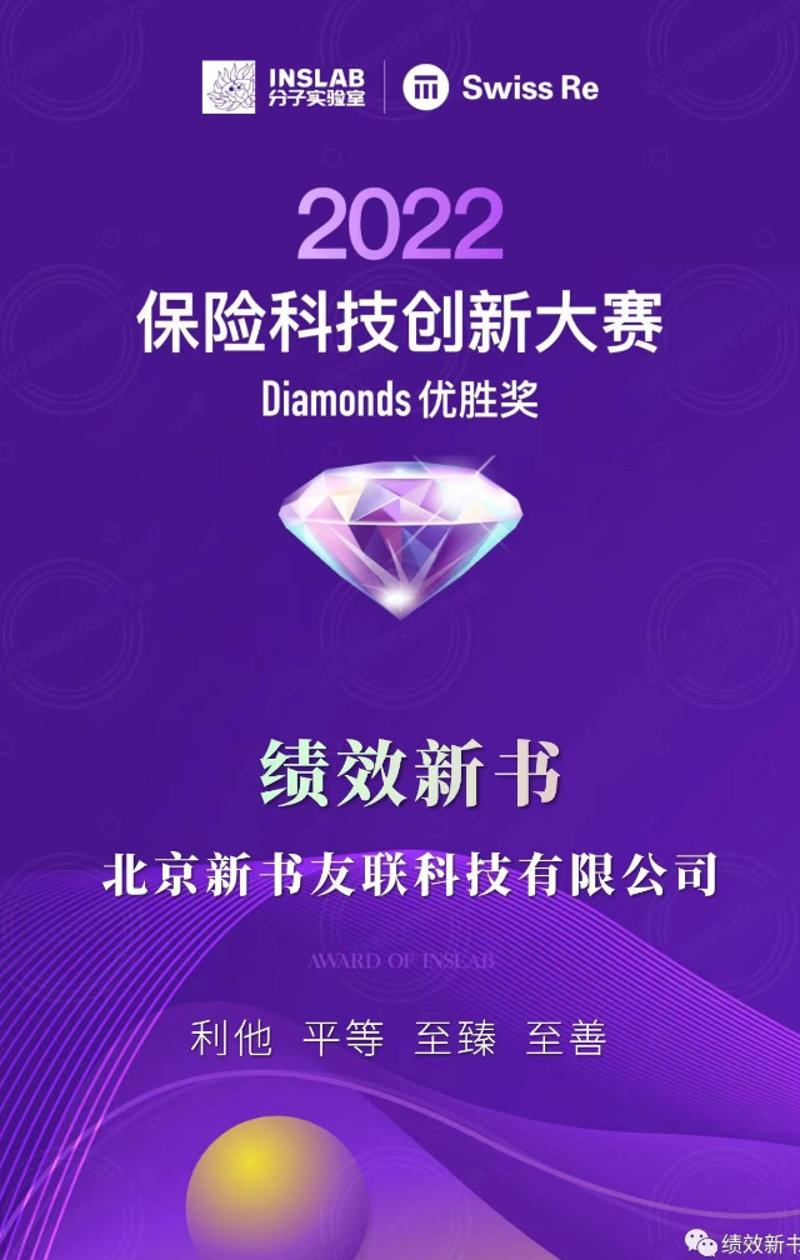 2022年保险科技大赛优胜奖